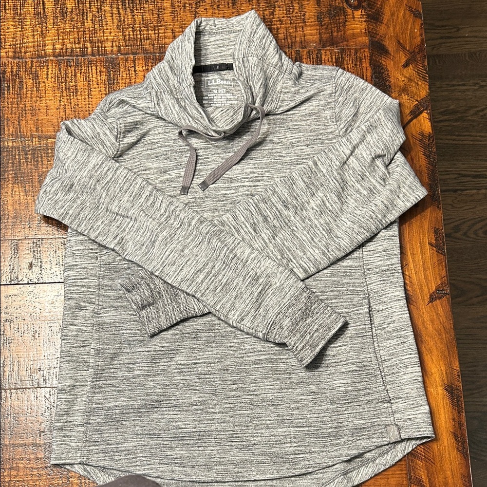 L.L. Bean Heather Gray Sweatshirt